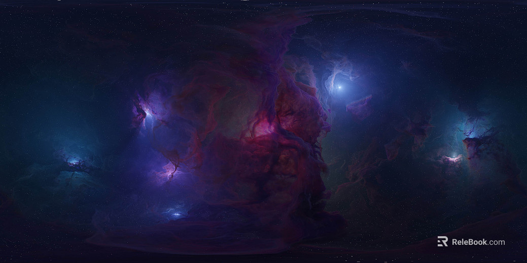 Color Universe Star HDR texture