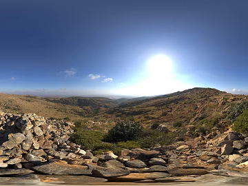 Outdoor Mountain Gravel Daytime HDR texture (ID:ffabg82741)