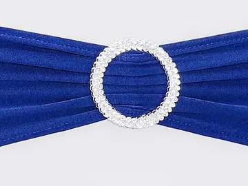 Royal Blue Silk Soft Decorative Belt texture (ID:ffaeh226576)