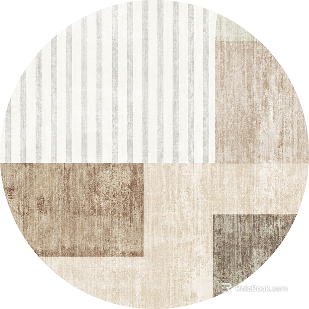 Round carpet texture