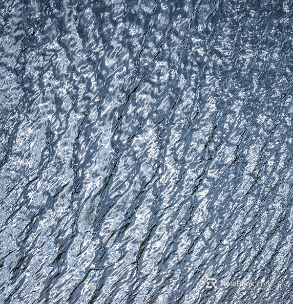 water corrugated metal texture