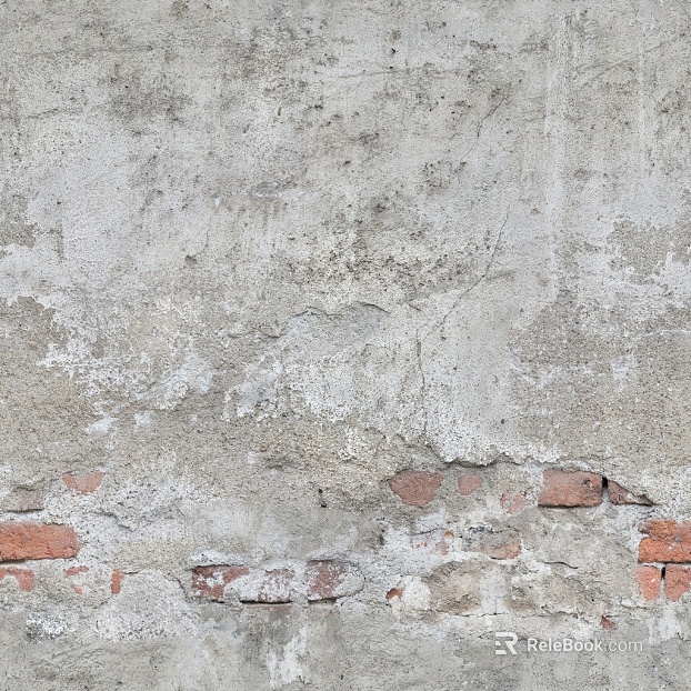 Grey cement old brick wall wall decoration texture