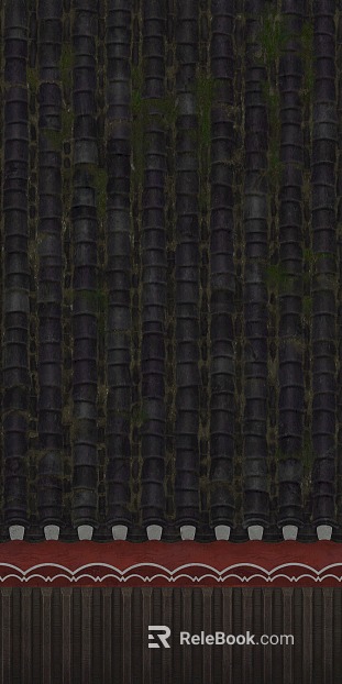 Green tile texture