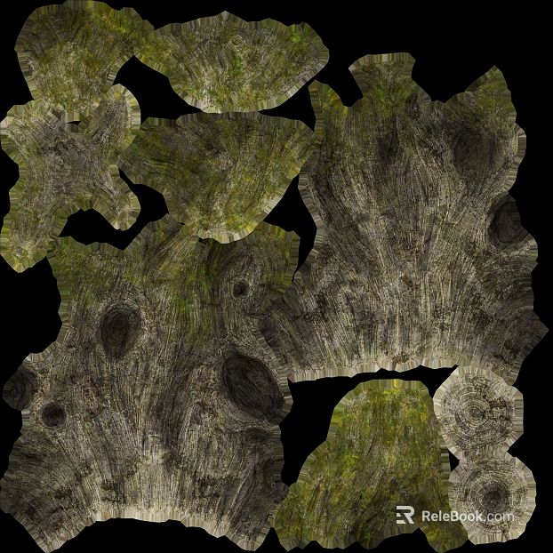 Grey-green dilapidated wood decorative surface material texture