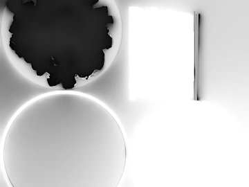 Black and white art installation wall decoration texture (ID:ffaeh081386)