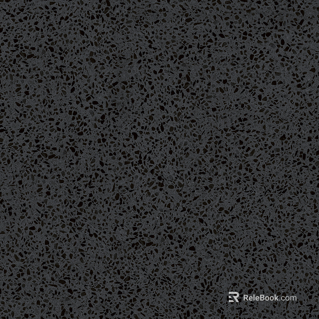 terrazzo black volcanic rock seamless texture