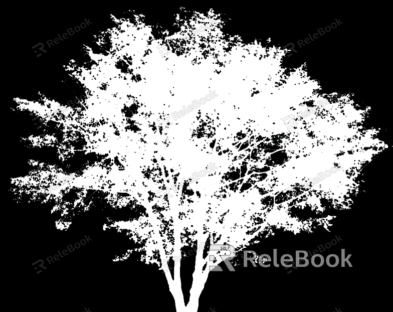 black and white tree shadow texture