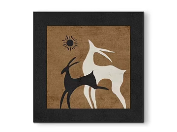 Simple wind animal abstract decorative painting texture (ID:ffaeh077136)