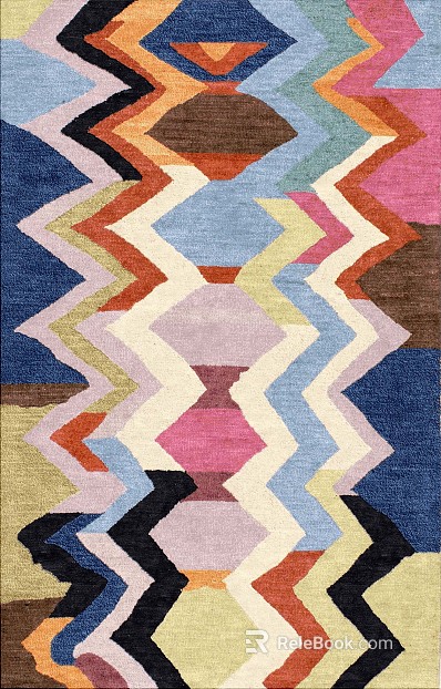 geometric carpet texture