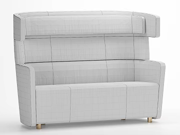 Light gray soft double sofa texture (ID:ffaeh694721)