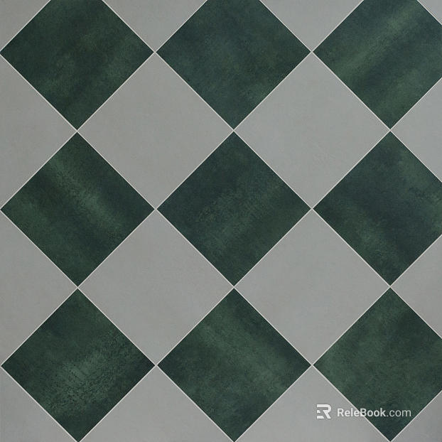 Plaid Tile Nordic Plaid Dark Green Toilet Tile texture