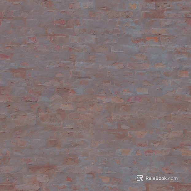 Grey pink retro brick wall background wall texture