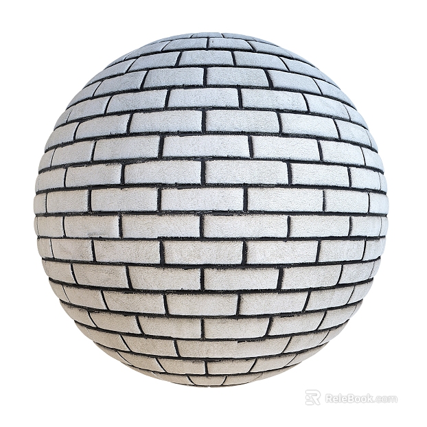 Brick wall 2PBR texture