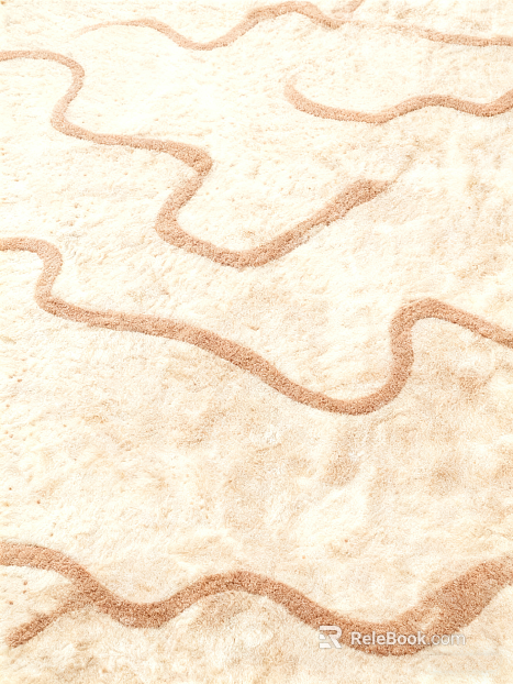 Cream wind carpet texture