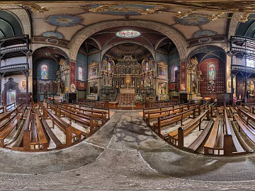 Day Indoor Church HDR texture (ID:ffach129978)