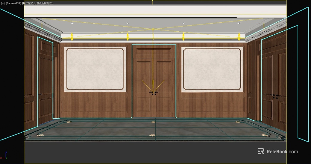 New Chinese-style Tan Wall Panel Interior Wall texture