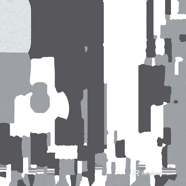 Black and white abstract urban style art painting texture