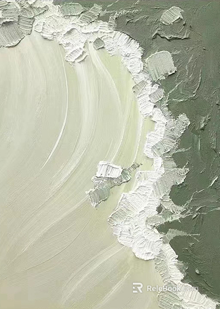 three-dimensional physical painting texture