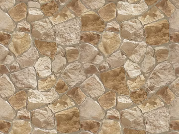 Culture stone yellow stone wall seamless texture (ID:ffacg46151)