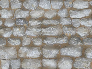White rubble exterior wall surface texture (ID:ffaeh122939)