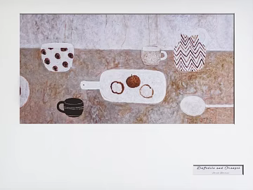 Simple still life decorative painting restaurant painting texture (ID:ffaeh433661)