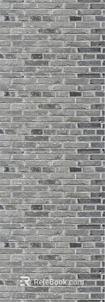 Brick wall gray I-word stone texture