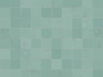 turquoise ceramic mosaic kitchen wall 3d model