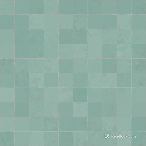 turquoise ceramic mosaic kitchen wall texture