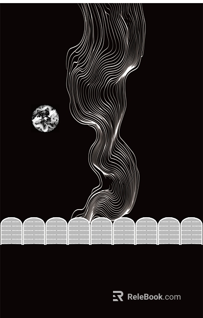 Black and white abstract lines decorative painting texture