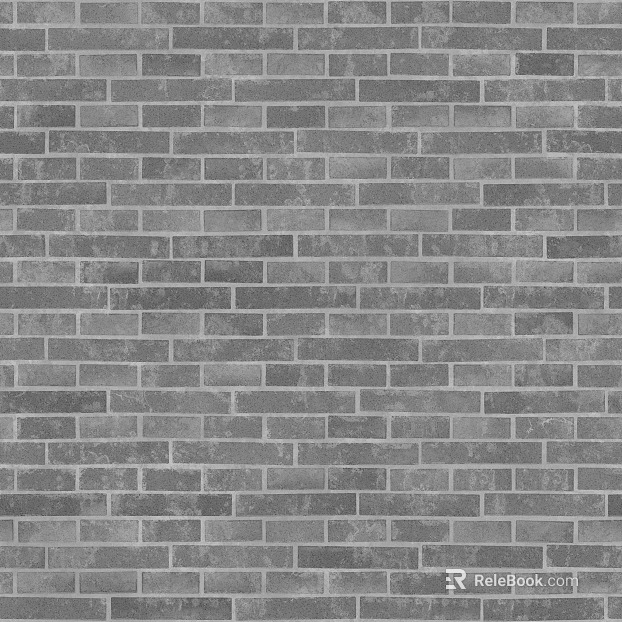 Brick wall gray flush seam wall brick seamless texture