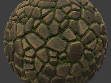 Stone Paving PBR texture (ID:ffach146351)