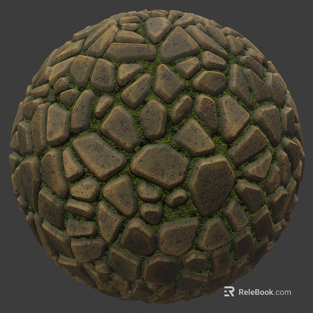 Stone Paving PBR texture