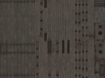 Industrial wind gray brown rust metal plate building exterior wall texture (ID:ffaeh182976)