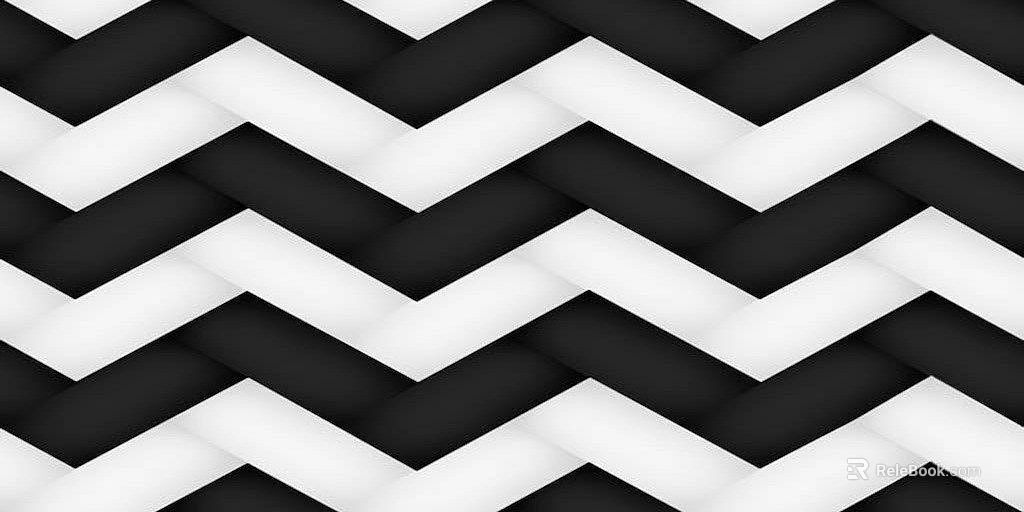 Black and white herringbone geometric texture wall decoration texture