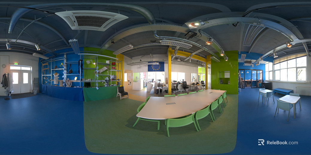 Indoor Office Leisure Area HDR texture