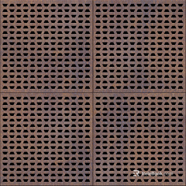 Perforated plate texture