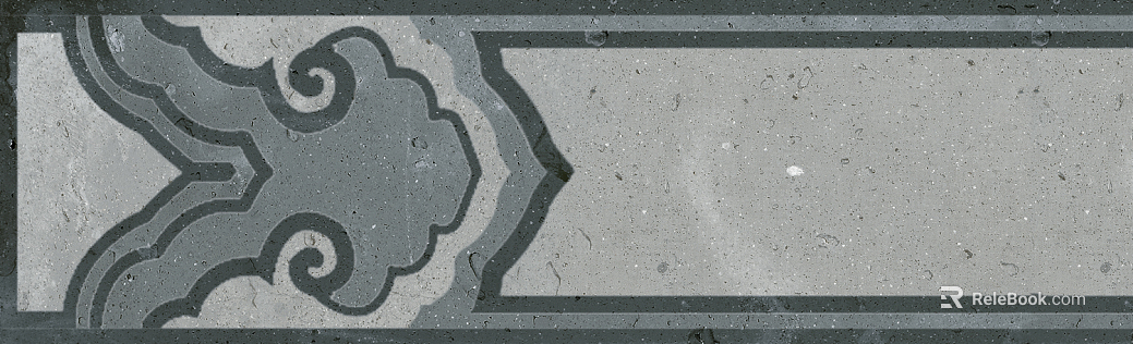 Wall line Waist line dark gray skirting line texture