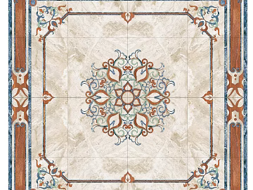 Modeling mosaic tile water knife processing series ceramic tile texture (ID:ffach097020)