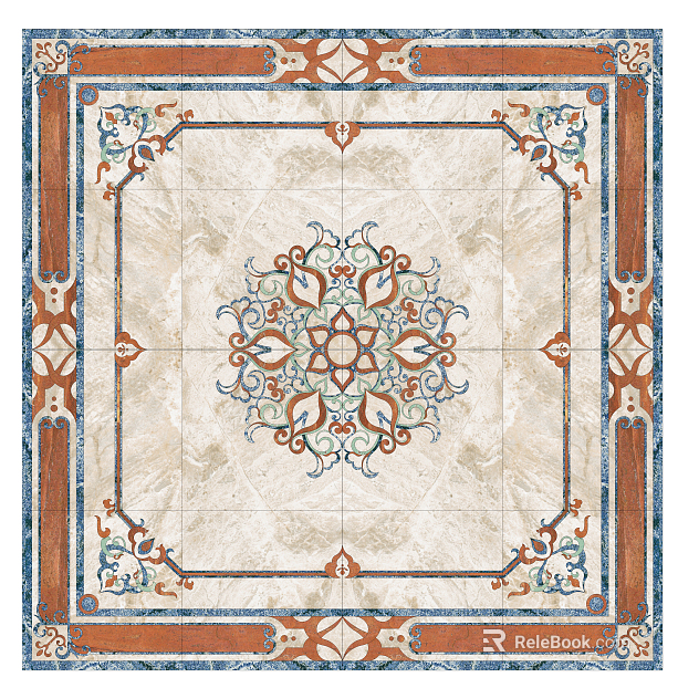 Modeling mosaic tile water knife processing series ceramic tile texture