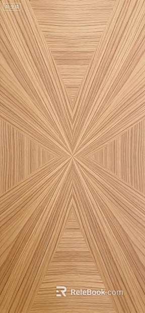 Radial wood grain texture