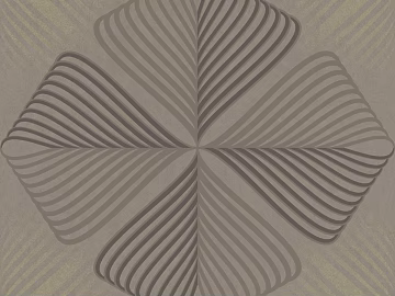 Light gray geometric art tile living room floor tile 3d model