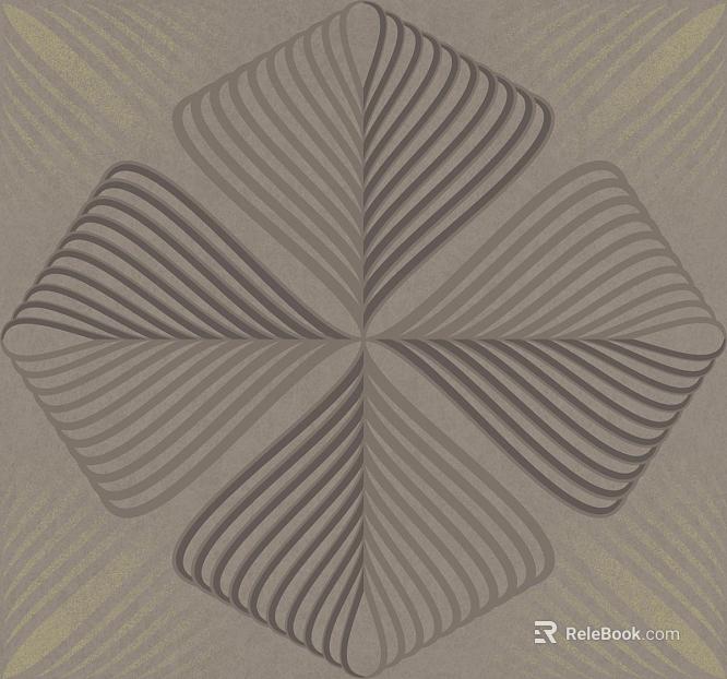 Light gray geometric art tile living room floor tile texture