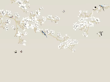Plant Wallpaper 3d model