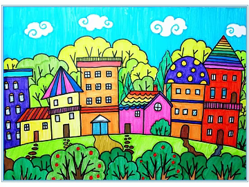 cartoon painting texture (ID:ffabg54467)