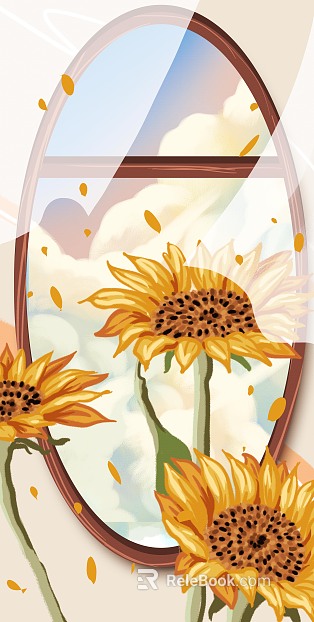 cartoon painting texture