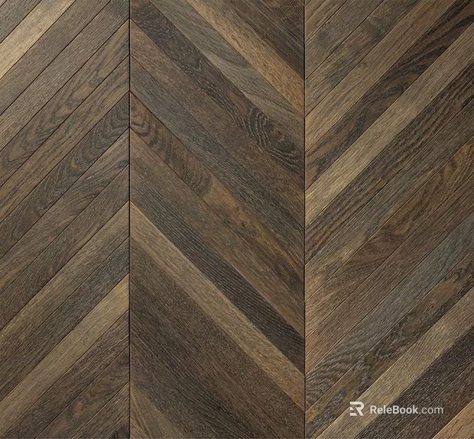 Fish bone solid wood flooring texture