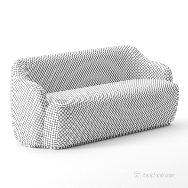 Gray plaid fabric sofa fabric texture
