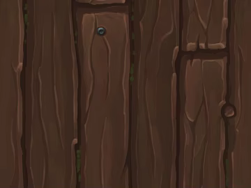 Dark brown solid wood wall decoration 3d model