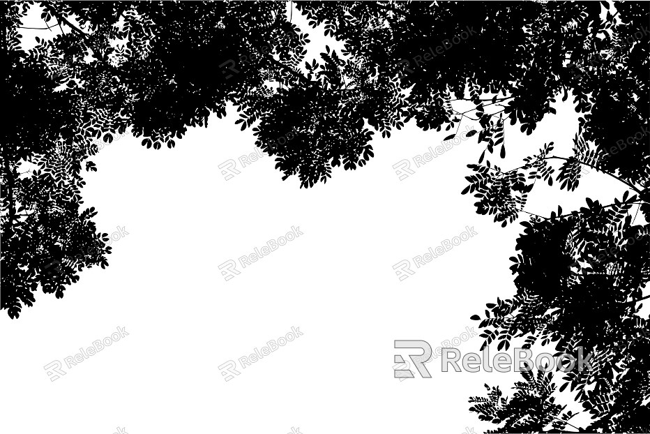 black and white tree shadow texture