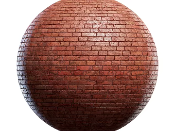 Brick wall PBR texture (ID:ffach039714)